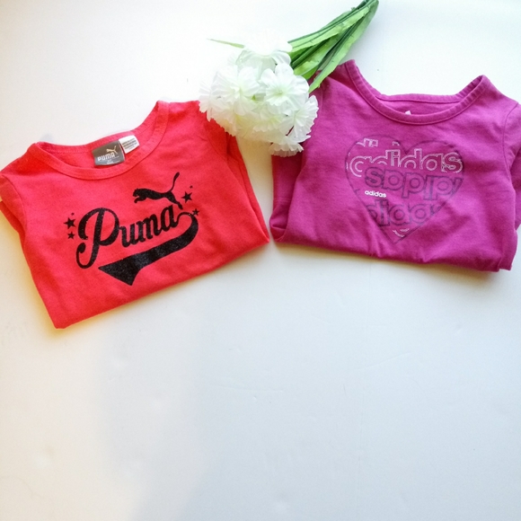 Other - Puma shirt & Adidas shirt bundle infant